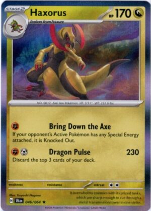 Haxorus - 046/064 (Holo)
