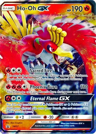 Ho-Oh GX - SM57 - Pokemon Sun & Moon promo