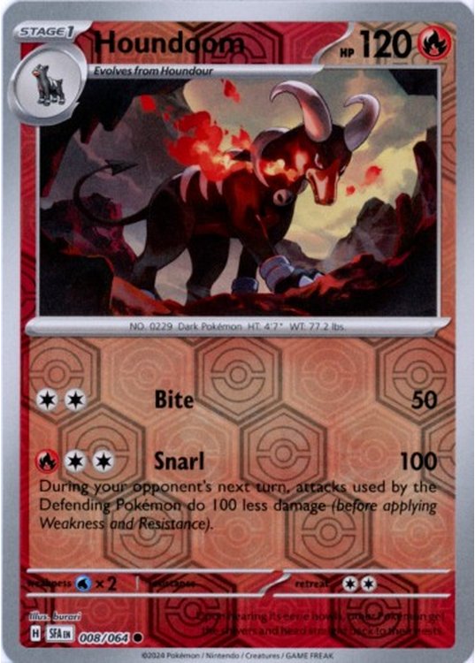 Houndoom - 008/064 - Reverse