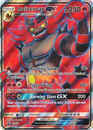 Incineroar GX - SM38 - Pokemon Sun & Moon promo