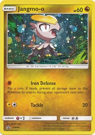 Jangmo-o - SM40 - Pokemon Sun & Moon promo