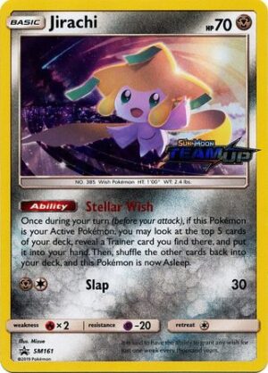Jirachi - SM161 (Prerelease) - Pokemon Sun & Moon promo