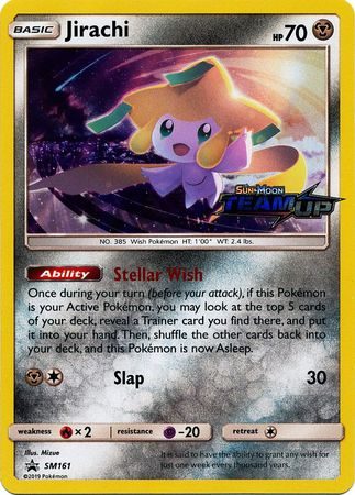 Jirachi - SM161 (Prerelease) - Pokemon Sun & Moon promo