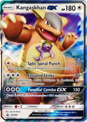 Kangaskhan GX - SM188 - Pokemon Sun & Moon promo