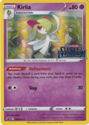 Kirlia - SWSH271 (Prerelease) - Pokemon Sword & Shield promo