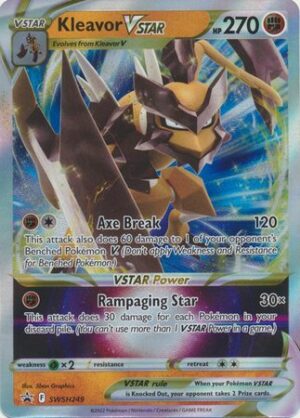 Kleavor VSTAR - SWSH249 - Pokemon Sword & Shield promo