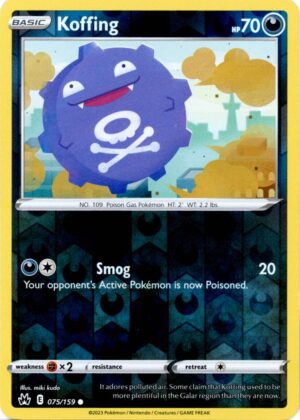 Koffing - 075/159 - Reverse