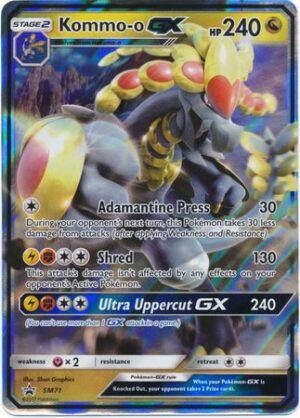 Kommo-o GX - SM71 - Pokemon Sun & Moon promo