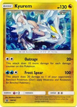 Kyurem - SM142 - Pokemon Sun & Moon promo