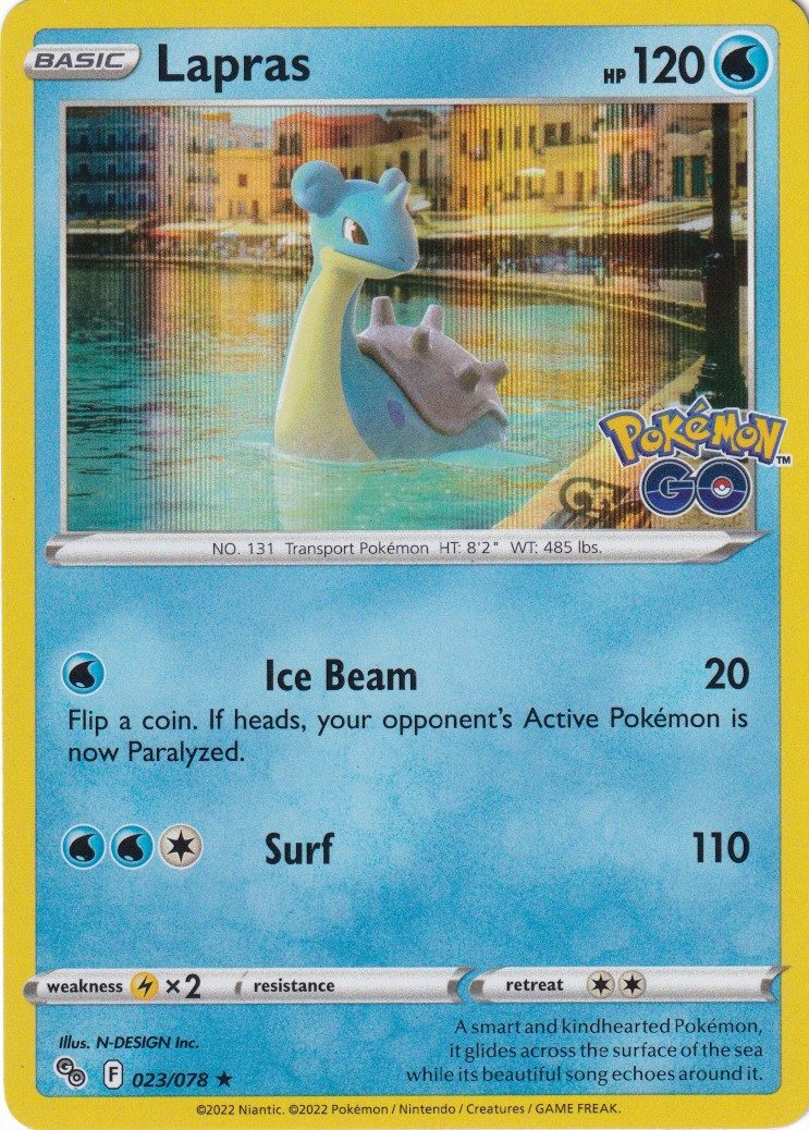 Lapras - 23/078 (Holo)