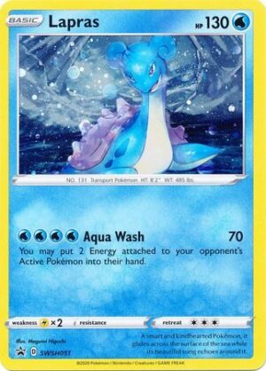 Lapras - SWSH051 - Pokemon Sword & Shield promo