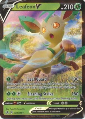Leafeon V - SWSH194 - Pokemon Sword & Shield promo