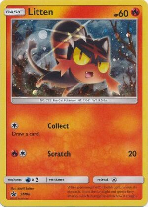 Litten - SM08 - Pokemon Sun & Moon promo