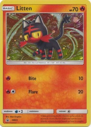 Litten - SM23 - Pokemon Sun & Moon promo