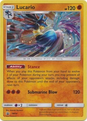 Lucario - SM54 - Pokemon Sun & Moon promo