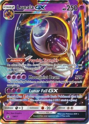 Lunala GX - SM17 - Pokemon Sun & Moon promo
