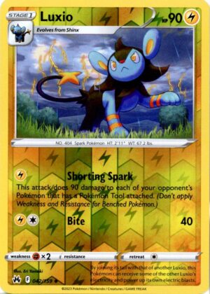 Luxio - 042/159 - Reverse