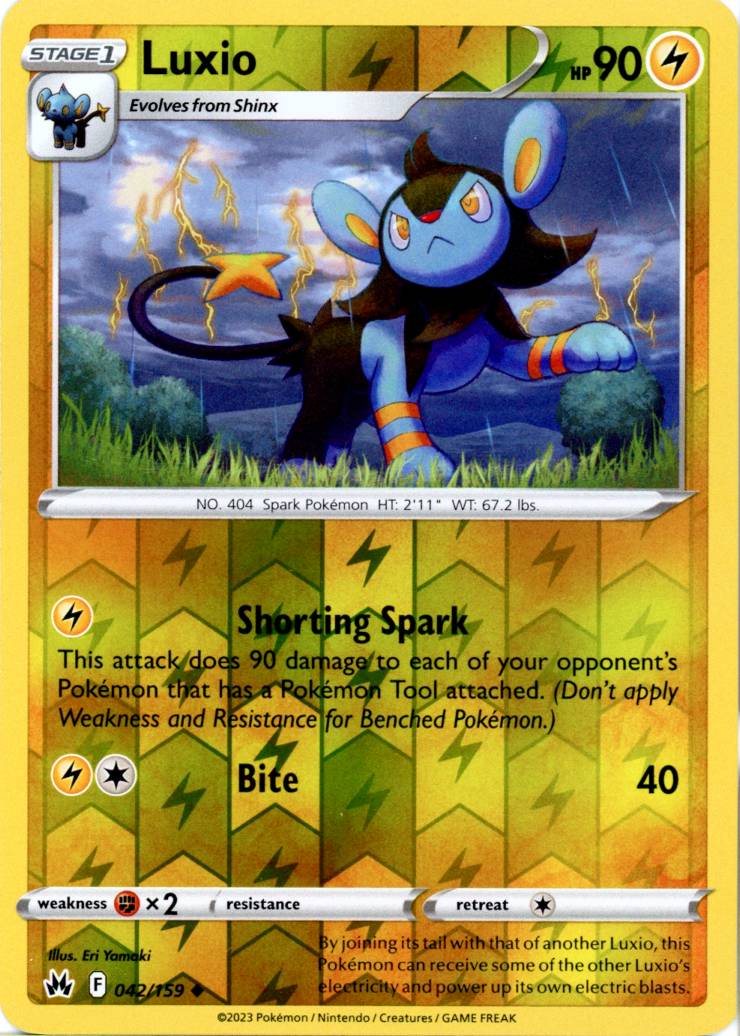 Luxio - 042/159 - Reverse