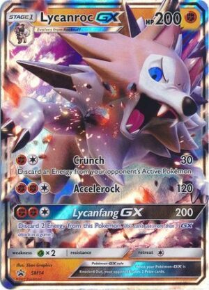 Lycanroc GX - SM14 - Pokemon Sun & Moon promo