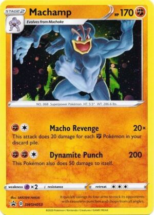 Machamp - SWSH053 - Pokemon Sword & Shield promo