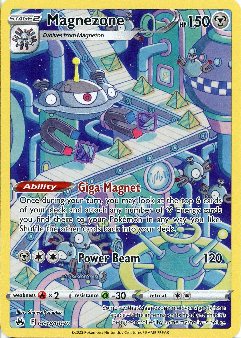 Magnezone - GG18/GG70 (Holo)