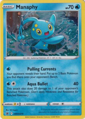 Manaphy - SWSH275 - Pokemon Sword & Shield promo