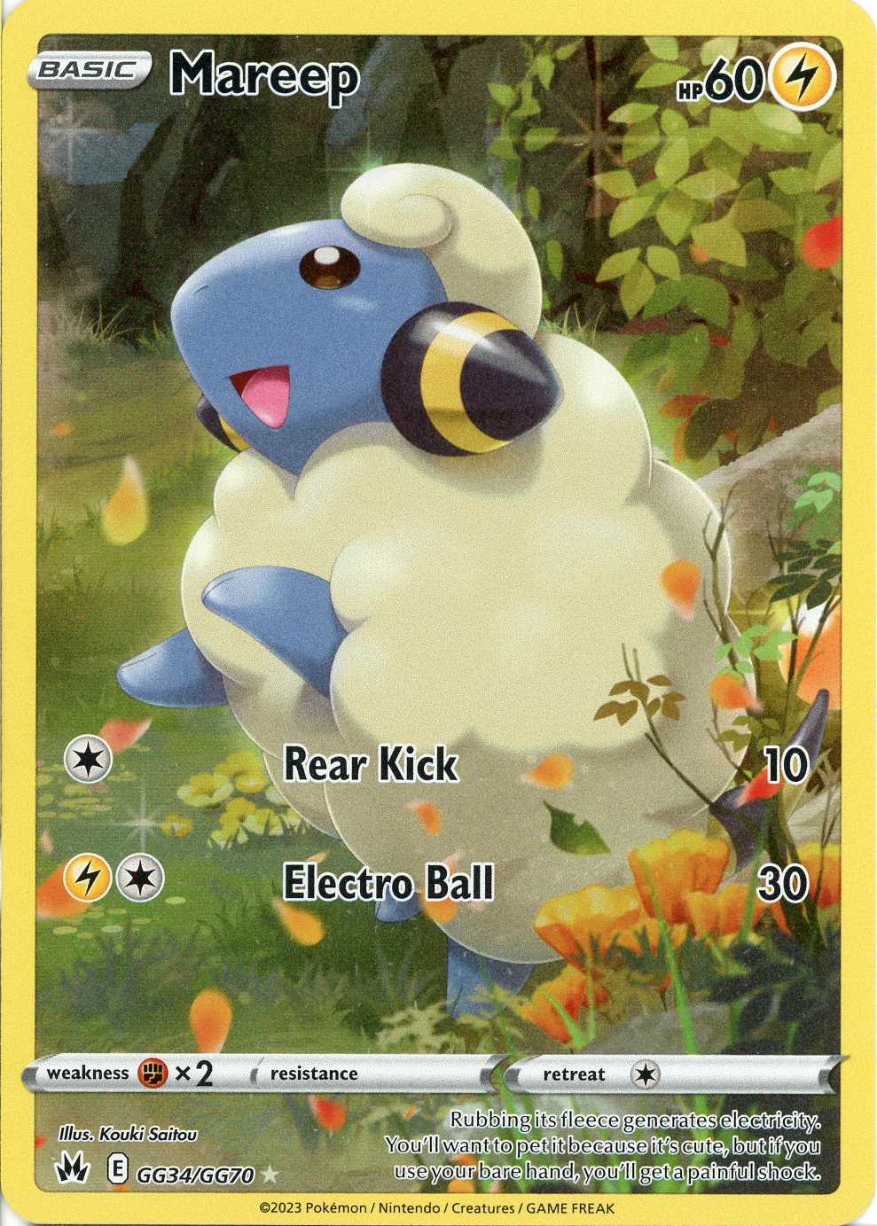 Mareep - GG34/GG70 (Holo)