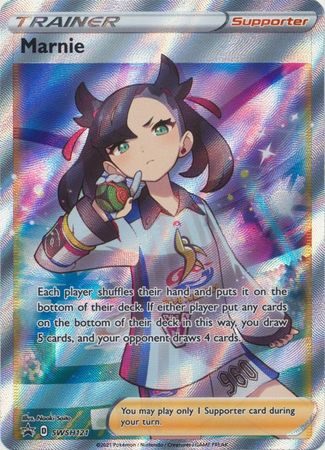 Marnie - SWSH121 - Pokemon Sword & Shield promo