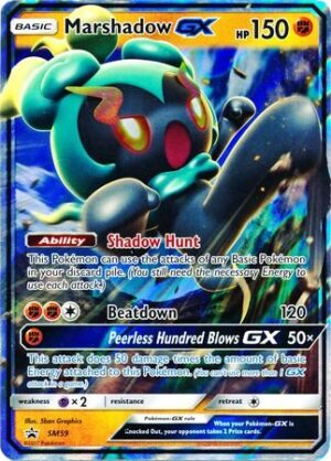 Marshadow GX - SM59 - Pokemon Sun & Moon promo