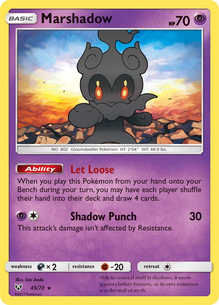 Marshadow - SM85 - Pokemon Sun & Moon promo