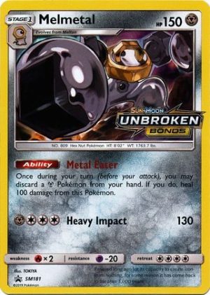 Melmetal - SM181 (Prerelease) - Pokemon Sun & Moon promo