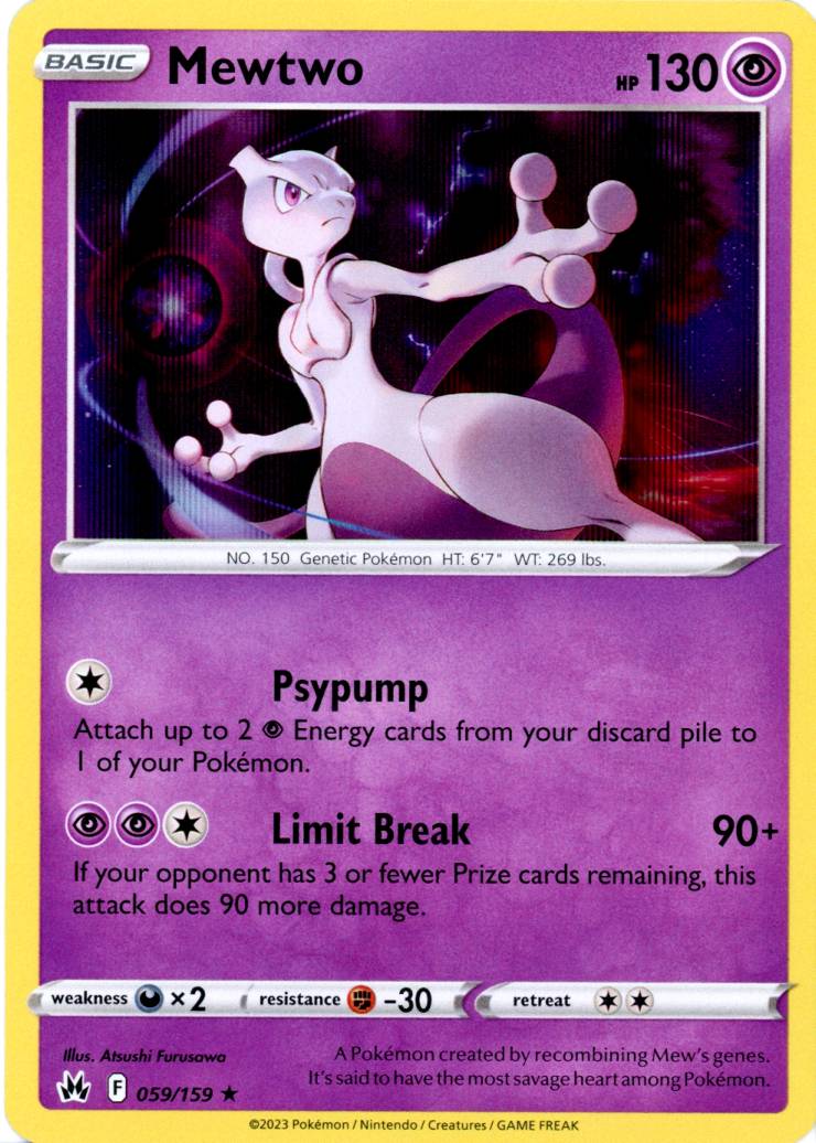 Mewtwo - 059/159 (Holo)