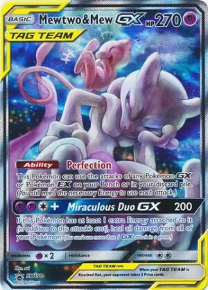 Mewtwo & Mew GX - SM191 - Pokemon Sun & Moon promo