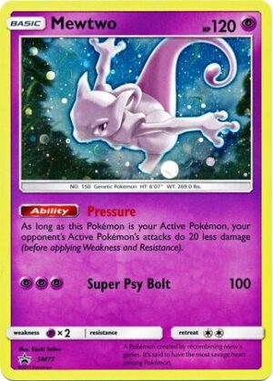 Mewtwo - SM77 - Pokemon Sun & Moon promo