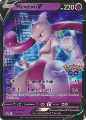 Mewtwo V - SWSH223 - Pokemon Sword & Shield promo