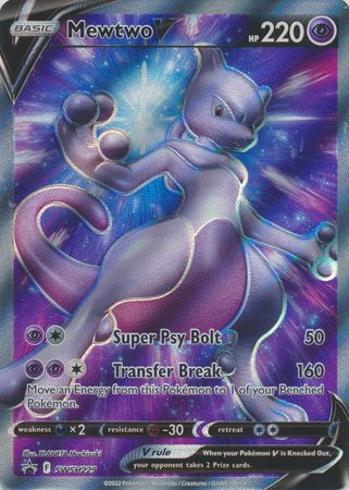 Mewtwo V - SWSH229 - Pokemon Sword & Shield promo