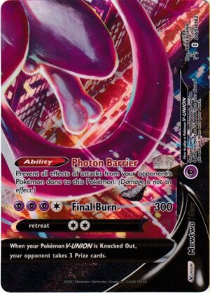 Mewtwo V-UNION (bottom-right) - SWSH162 - Pokemon Sword & Shield promo