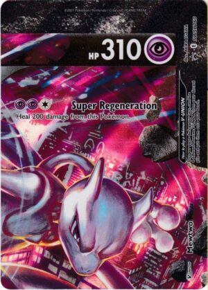 Mewtwo V-UNION (top-right) - SWSH160 - Pokemon Sword & Shield promo