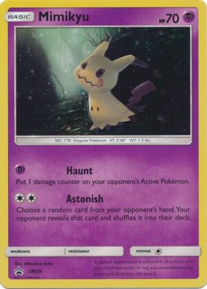 Mimikyu - SM29 - Pokemon Sun & Moon promo