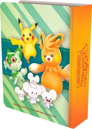 Mini mappe med pokemonmotiv (1 kort pr. side)(Paldean Friends)