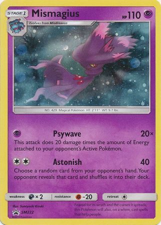 Mismagius - SM222 - Pokemon Sun & Moon promo