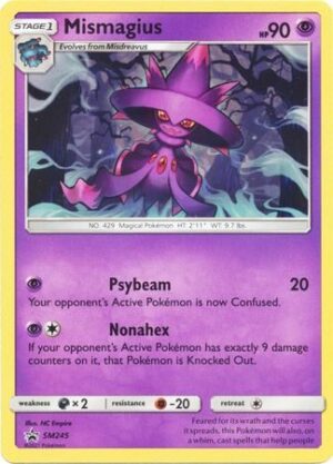 Mismagius - SM245 - Pokemon Sun & Moon promo