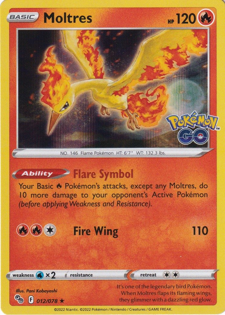 Moltres - 12/078 (Holo)