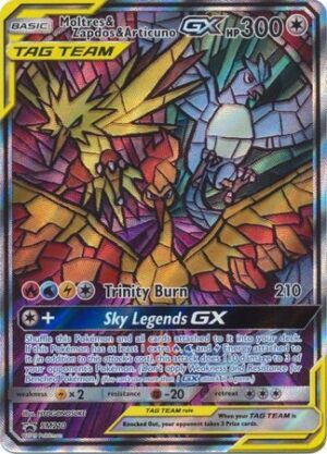 Moltres & Zapdos & Articuno GX - SM210 - Pokemon Sun & Moon promo