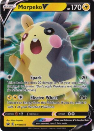 Morpeko V - SWSH056 - Pokemon Sword & Shield promo