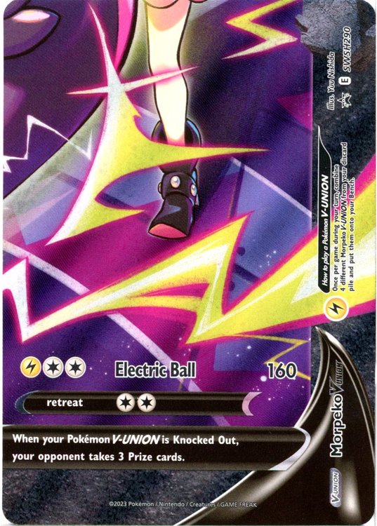 Morpeko V-UNION (bottom-right) - SWSH290 - Pokemon Sword & Shield promo