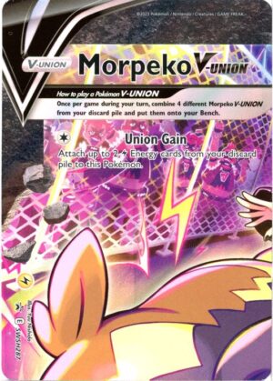 Morpeko V-UNION (top-left) - SWSH287 - Pokemon Sword & Shield promo