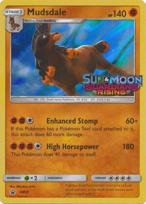 Mudsdale - SM20 (Prerelease) - Pokemon Sun & Moon promo