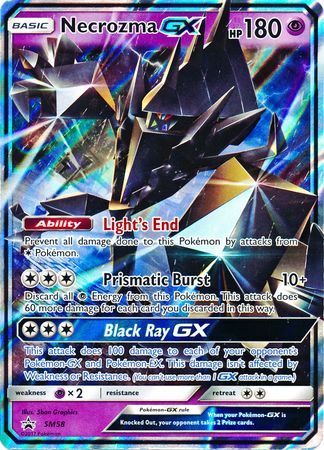 Necrozma GX - SM58 - Pokemon Sun & Moon promo