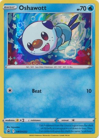 Oshawott - SWSH222 - Pokemon Sword & Shield promo